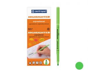 Zvýrazňovač CENTROPEN 2532 zelený