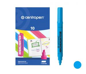 Zvýrazňovač CENTROPEN 8552 (8852) modrý