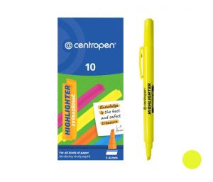 Zvýrazňovač CENTROPEN 8722 žlutý