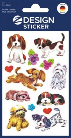 Samolepky Kids Psi 4340