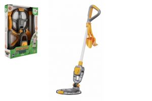 Detektor kovů/hledačka pokladů plast 65cm na baterie se světlem se zvukem v krabici 23x33