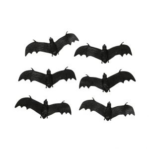 Dekorace netopýr 6 ks