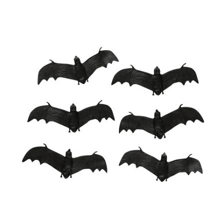 Dekorace netopýr 6 ks