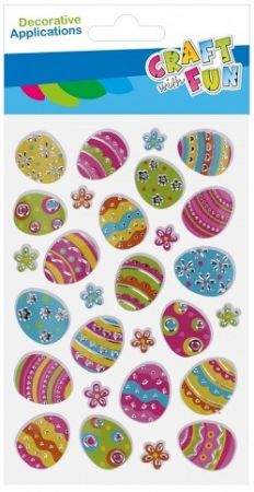 Dekoratívní 3D samolepka Kraslice 28ks