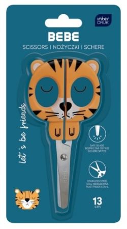 Nůžky 130 mm  BB FRIENDS BOYS INT B/C