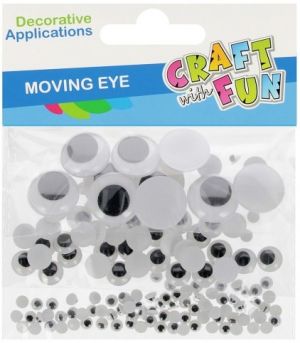 DEKORATIVNÍ OZDOBA OČI 120 KUSŮ
