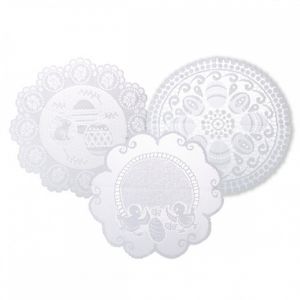 Ubrousek na košík s ažurovým vzorem D9357