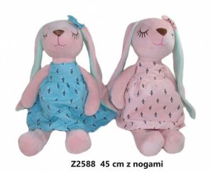 Plyšový zajíc v sukýnce