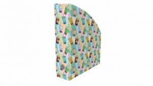 Zásobník na dokumenty s potiskem  A4/70 PP BUBBLE TEA B-FOL