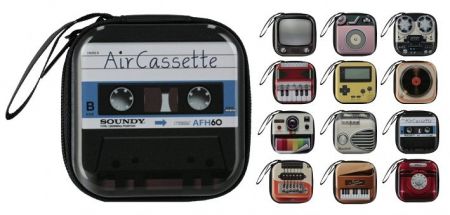 PORTFEL MET RETRO ZAMEK MIX FOL A12