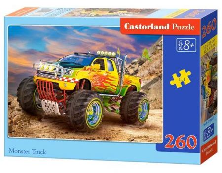 Puzzle Castorland 260 dílků - Monster Truck 