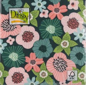 Ubrousky DAISY L (20ks) Emerald Flowers
