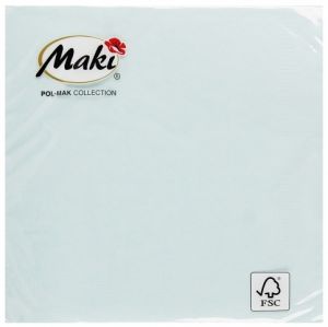 Ubrousky MAKI Unikolor L (20ks) Baby Blue