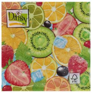 Ubrousky DAISY L (20ks) Fresh Fruit Mix