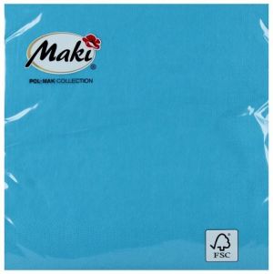 Ubrousky MAKI Unikolor L (20ks) Blue