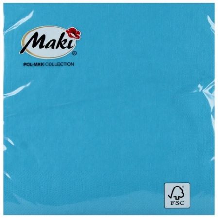 Ubrousky MAKI Unikolor L (20ks) Blue