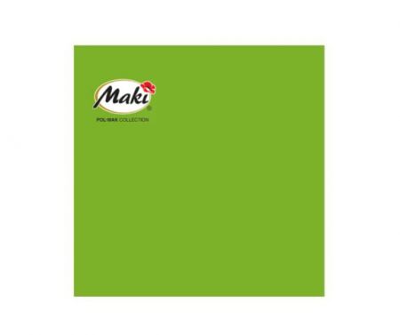 Ubrousky MAKI Unikolor L (20ks) Grass Green