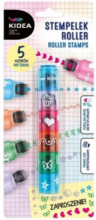 Razítko roller KIDEA 5 vzorů