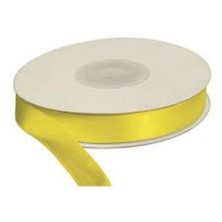 Saténová stuha žlutá 12 mm x 25 m