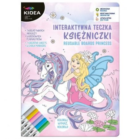 Sada Interaktivní složka Kidea - Princezny