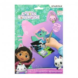 Starpak Kreativní sada Vyškrabávačka s metalickým vylepováním 549166