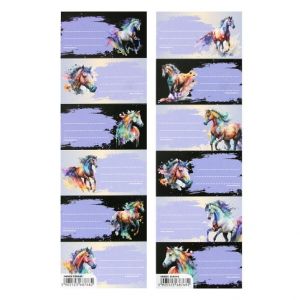 Samolepky na sešit ze série Cuties Horses STARPAK