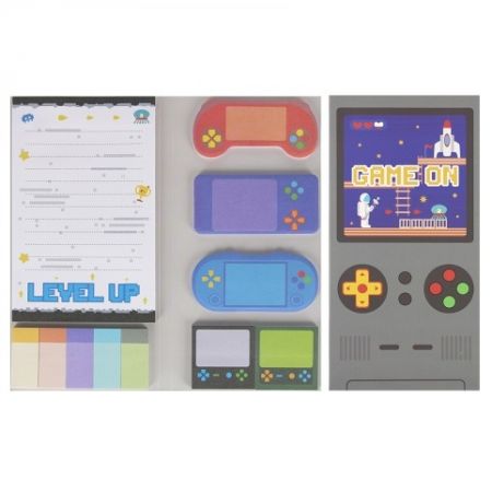 Starpak Sada Notes s záložkami Game 563054