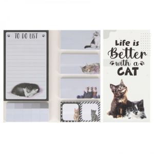 Starpak Sada poznámkových bločků se záložkami Kitty 563055