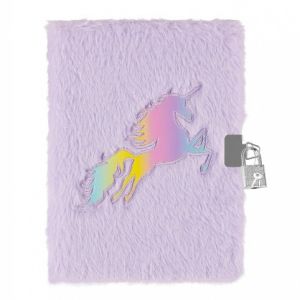 Starpak Plyšový deník uzavíratelný na visací zámek Unicorn 564629<br /><br />