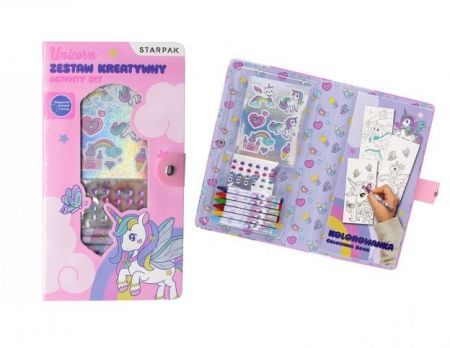 Kreativní sada pro vybarvování Unicorn STARPAK 552493
