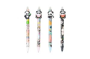 Kuličkové pero gumovací Panda, 0,5, modré