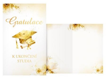 Přání k ukončení studia M31-046 T