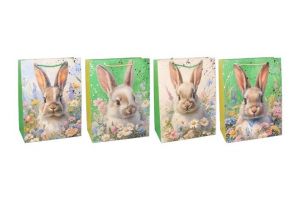 Dárková taška W055349 M 26x32x10 cm Velikonoce
