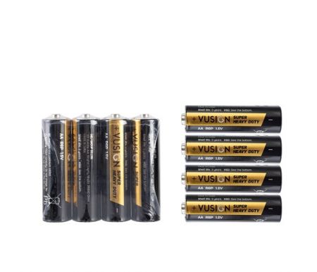 Baterie alkalická AA tužková R6P 4ks DELI EL203