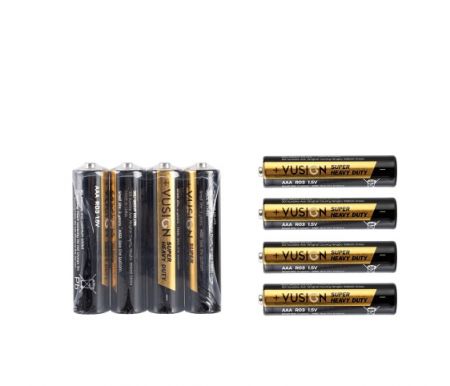 Baterie alkalická AAA mikrotužková R03 4ks DELI EL204