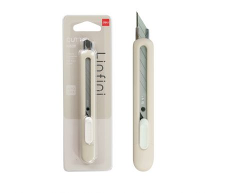 Nůž 135mm odlamovací LINFINI DELI EM520 krémová