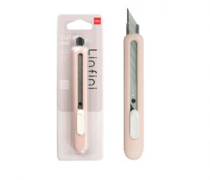 Nůž 135mm odlamovací LINFINI DELI EM520 růžová