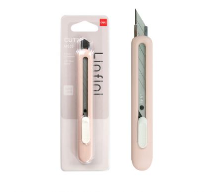 Nůž 135mm odlamovací LINFINI DELI EM520 růžová