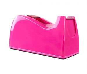 Odvíječ lepící pásky stolní DELI do 24mm E815A růžový