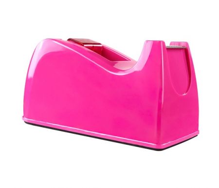 Odvíječ lepící pásky stolní DELI do 24mm E815A růžový