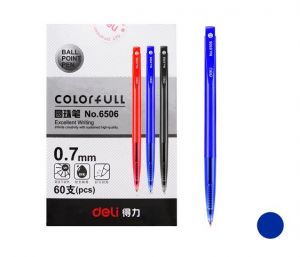 Propiska jednorázová  DELI 6506 modrá