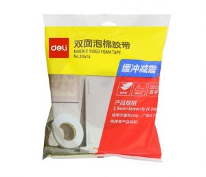 Lepící páska oboustranná  montážní 36mm x 4,5m DELI 30416