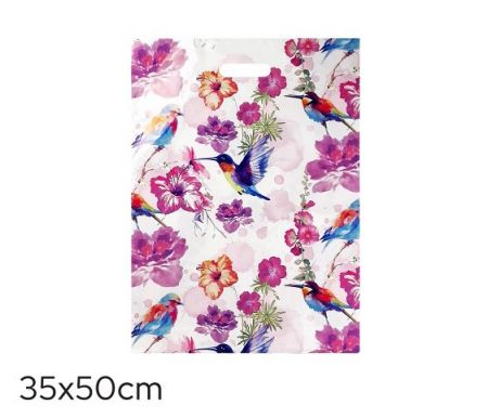 Taška igelitová 35 x 50cm KOLIBŘÍCI