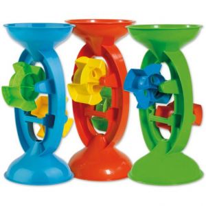 Androni Mlýnek na písek a vodu - výška 28 cm, červený