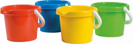 Androni Kyblík s výlevkou - průměr 13 cm, červený