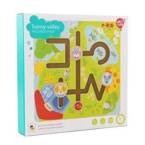 Lucy &amp; Leo 194 Slunné údolí - dřevěný motorický labyrint