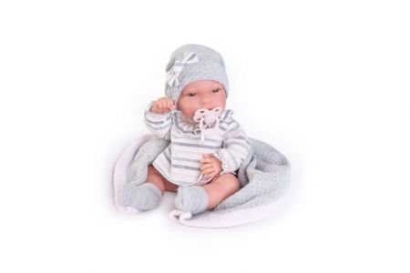 Antonio Juan 60029 TONETA - realistická panenka miminko s celovinylovým tělem - 33 cm
