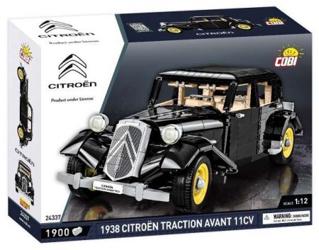 COBI 24337 1938 Citroen Traction Avant 11 CV, 1:12, 1900 k