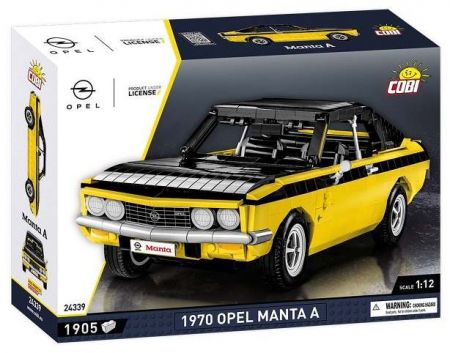 COBI 24339 1970 Opel Manta A, 1:12, 1905 k