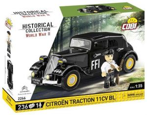 COBI 2266 1938 Citroën Traction 11CV, 1:35, 236 k, 1 f